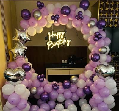 Birthday decorations at affordable prices Lhr