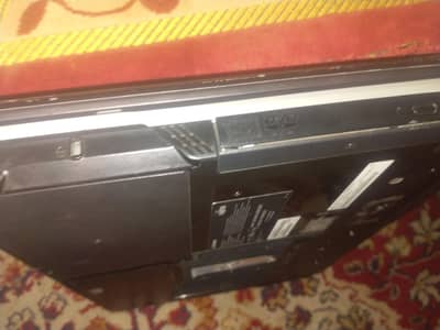 black color Fujitsu laptop