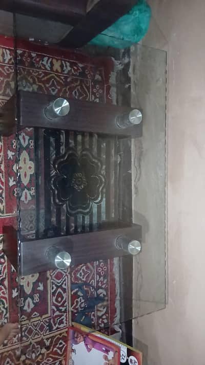 Modern Glass Top Center Table / Coffee Table