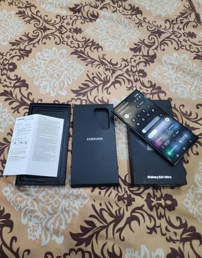 Samsung Galaxy S24 Ultra 512GB With Box  PTA Approved