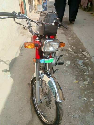 Honda cd-70 23 model Islamabad register