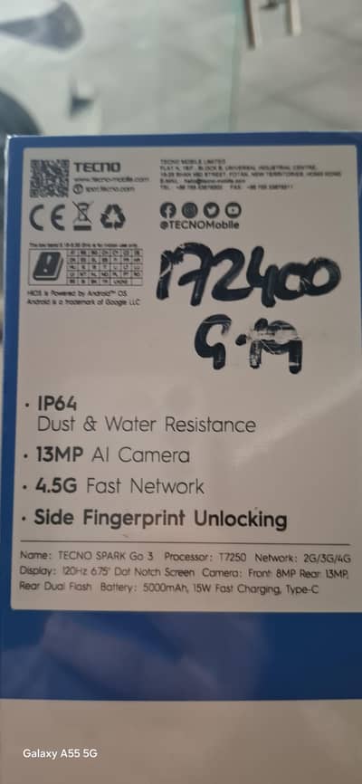 Tecno Spark Go 3