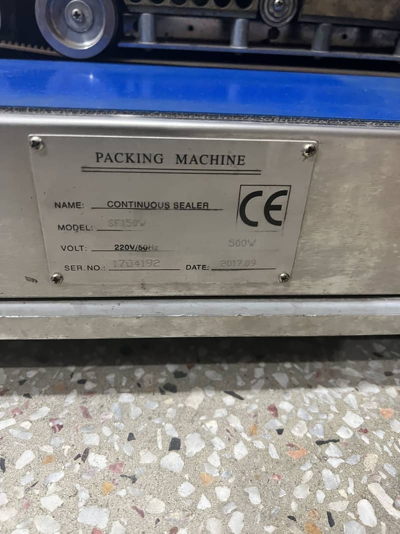 continuous sealer machine 5