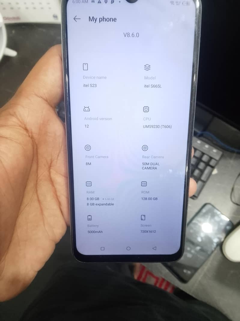 Itel S23 0