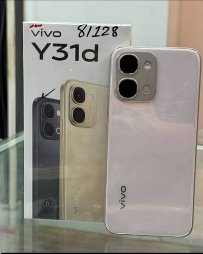 Vivo Y31d plus 8 8 16+GB 128GB PTA approve 03491991581