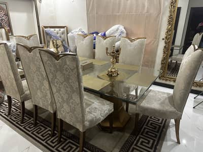 8-Seater Dining Table Set for Sale