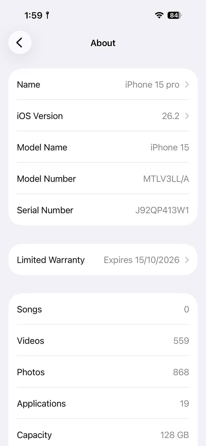 Apple iPhone 15 4
