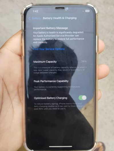 iPhone X's max 64 GB Jv All ok