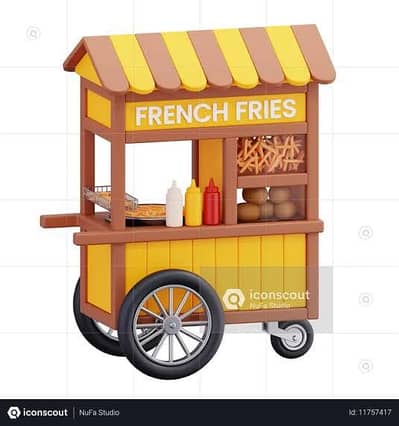 fries stall laganay k liye larkay ki zarorat hay