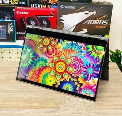 Dell Touch Screen Core i5 7th Gen(Ram 8GB + SSD 256GB) 360 Full Rotate