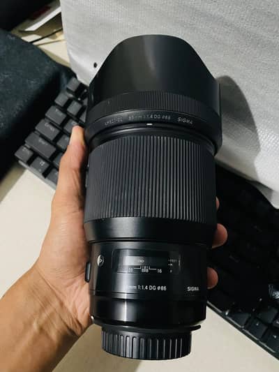 SIGMA 85mm 1.4 DG ART CANON MOUNT