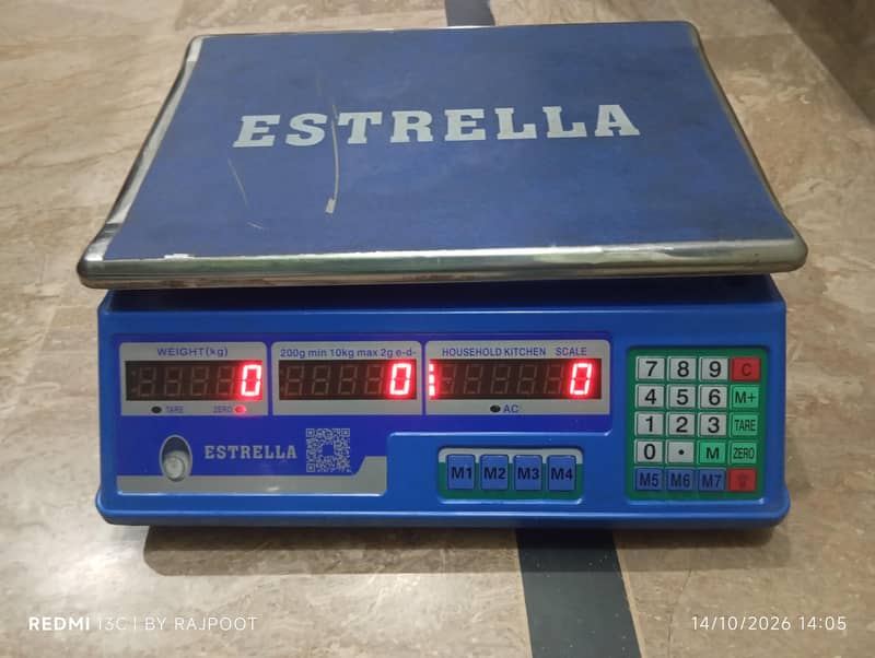 kitchen scale 0