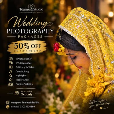Wedding Photography / & Photographer/Videographer /Album's