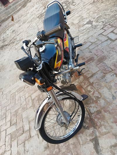 : Honda CD 70 2026 Model — Excellent Condition — Open Letter