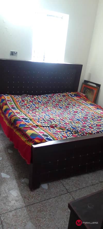 king size bed with side tables for sale