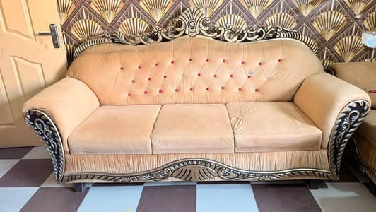 7 SEATER | KING SIZE Sofa Set Condition 8/10