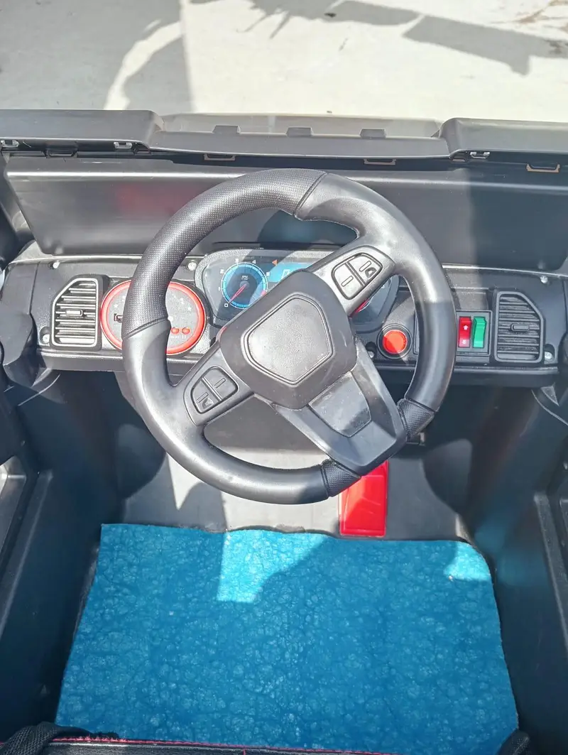 Electric Jeep for children 224-Grey — photo 2