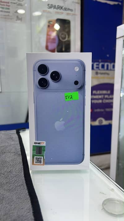 Apple iPhone 18 Pro Max 512GB PTA Approved   (0300-0429664)