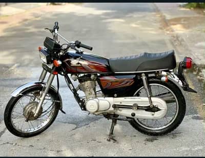 honda cg 125 2022/2021 lush condition