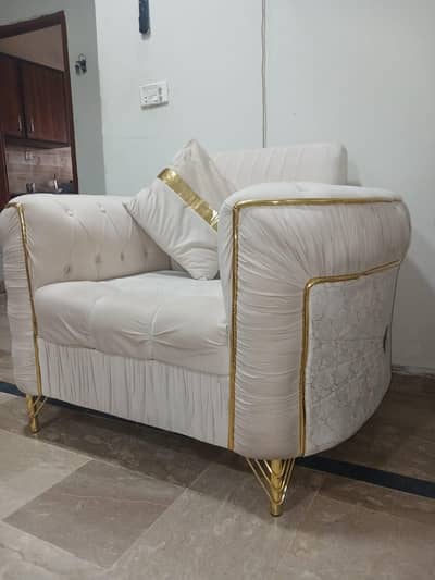 6-Seater Sofa Set for Sale! (Slightly Used)