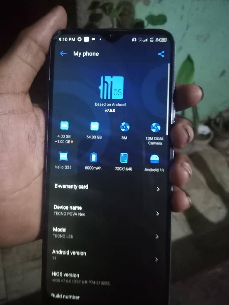 Tecno Pova 1