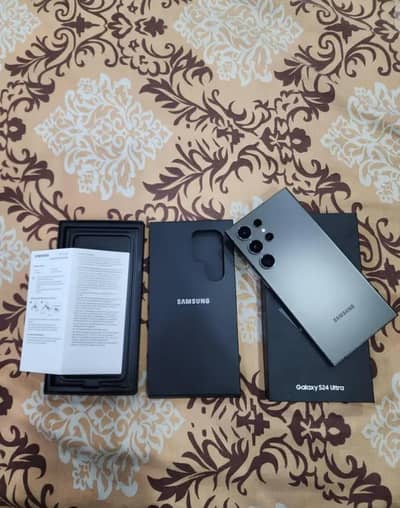 Samsung Galaxy S24 Ultra 512GB With Box  PTA Approved