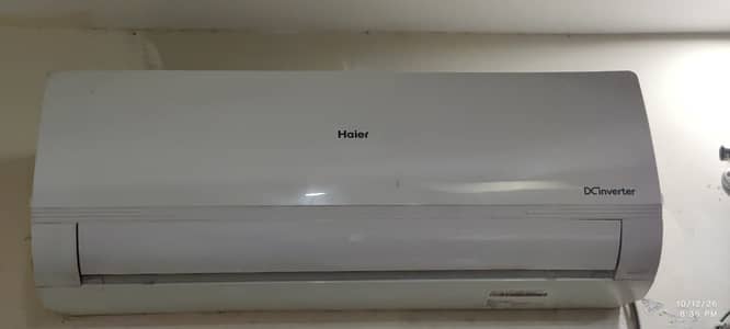 Haier Inverter AC 1.5 Ton, First Hand Use
