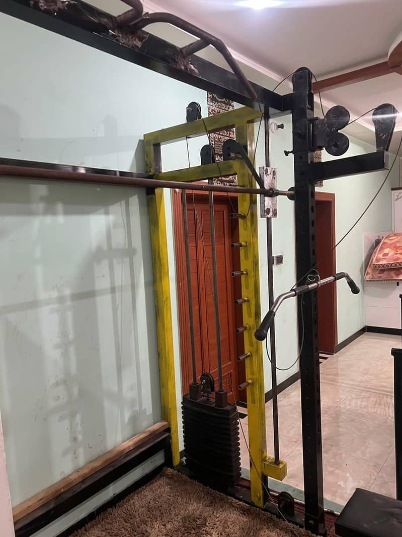 Multi function home GYM Machine/power rack with pulley system 7
