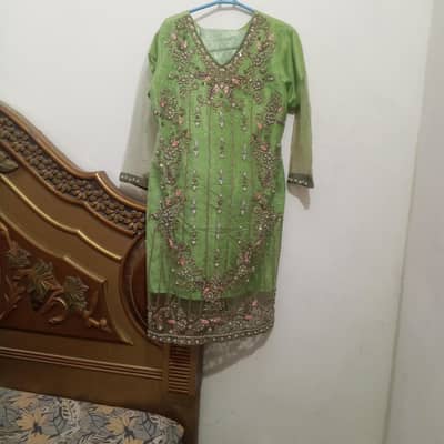 two pic hand made ready to wear dress