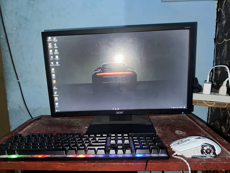 Gaming pc with full setup 2