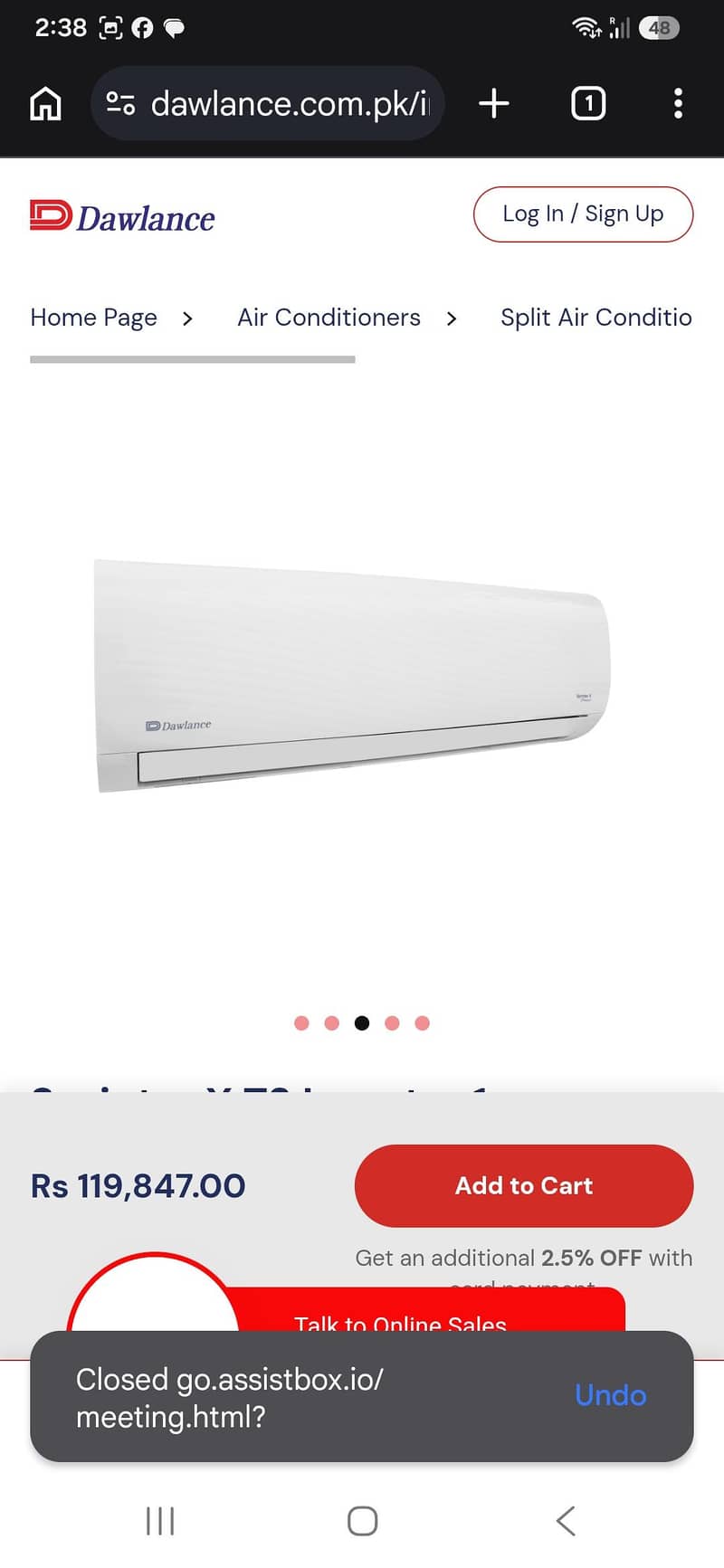 New Sprinter X inverter Split Unit 3