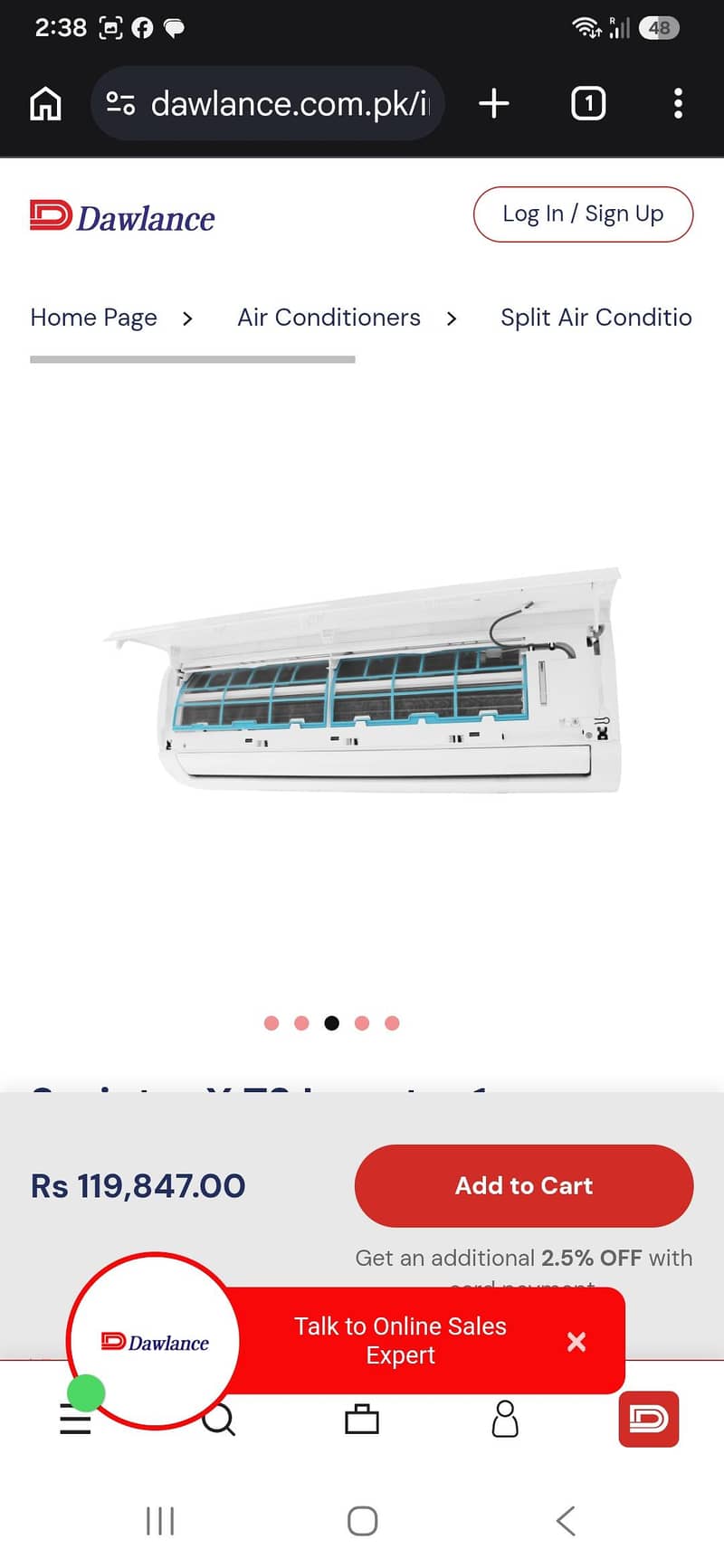 New Sprinter X inverter Split Unit 4