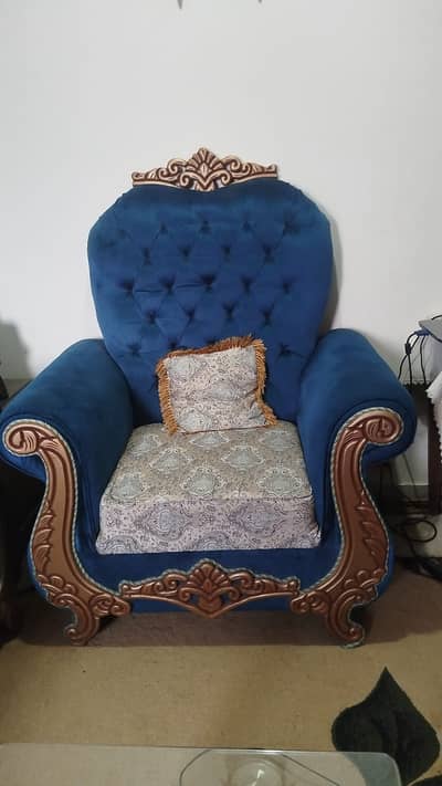 Sofa Set , Wooden sofa set , solid sofa , Royal style Sofa set