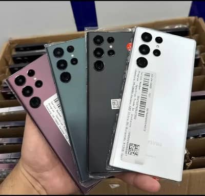 Samsung S22 Ultra 512GB Official PTA Approved With Box / S21, S23, S24