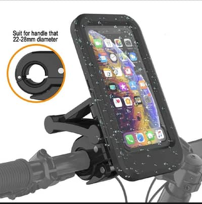 Waterproof Handlebar Phone Holder Case