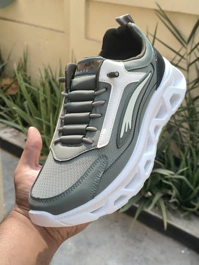 Men's Sage Green Sneakers | Chunky White Sole | Sizes 40–45