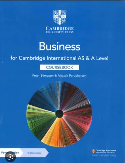 A-Levels Business Book For Sale