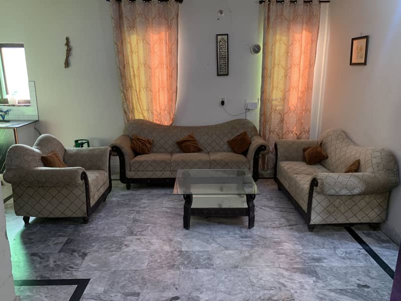 Six seater sofa. 2