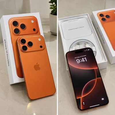 Apple iPhone 17 Pro Max 256GB 100% heath