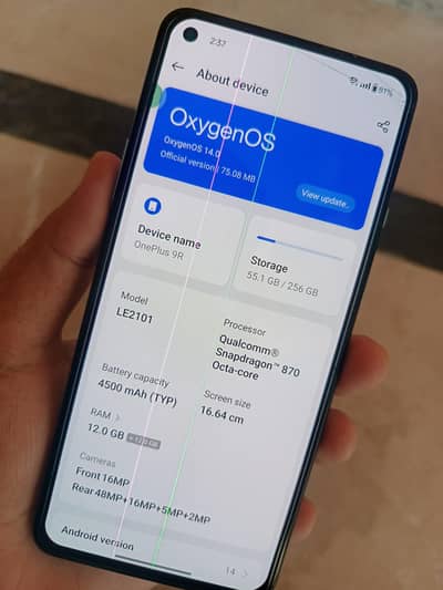 One Plus 9R 5g