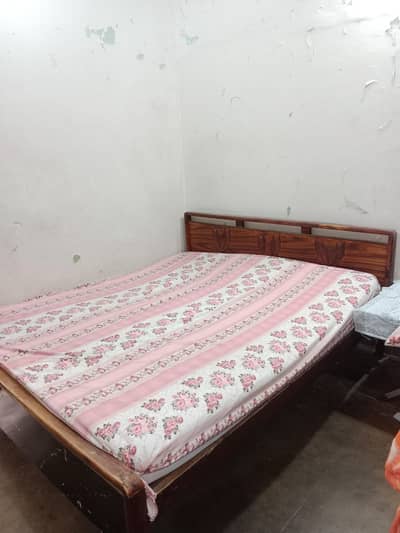 pure Wood Bed without Mattress