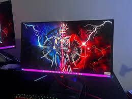 Gaming monitor 27 inch oled display