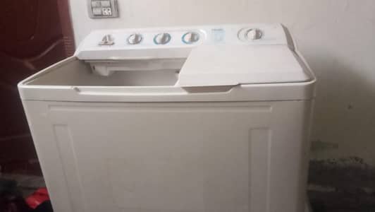 Haier semi auto matic machine for sale