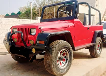 modified jeep urgent sale