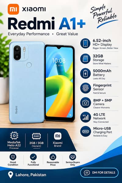Xiaomi Redmi A1 Plus