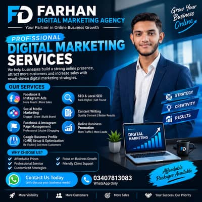 Digital Marketing Services | Facebook Ads & SEO | AI businesse Video