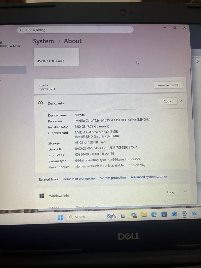 Hp laptop 1