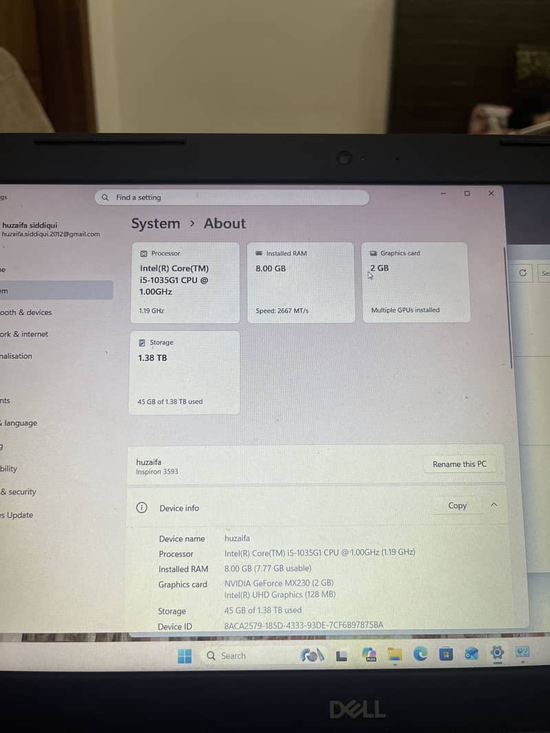 Hp laptop 4