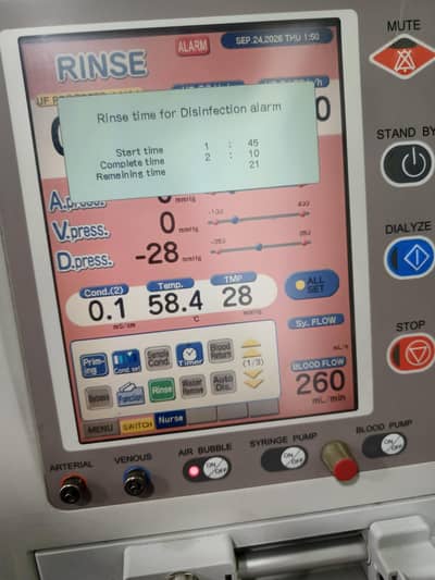 Torry dialysis machine BT8000 model for sale working condition