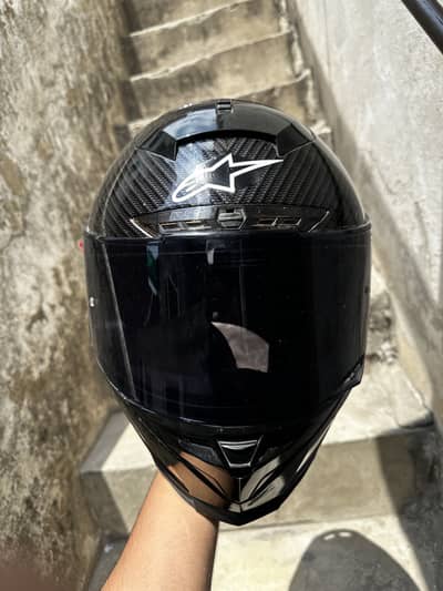 Rd black kevlar with alpine star sticker